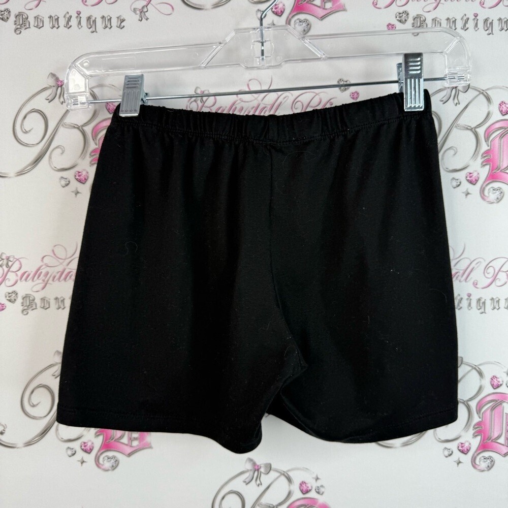 Urban kids shorts stretch Black Elastic-Waist Lounge Shorts - Picture 2 of 9